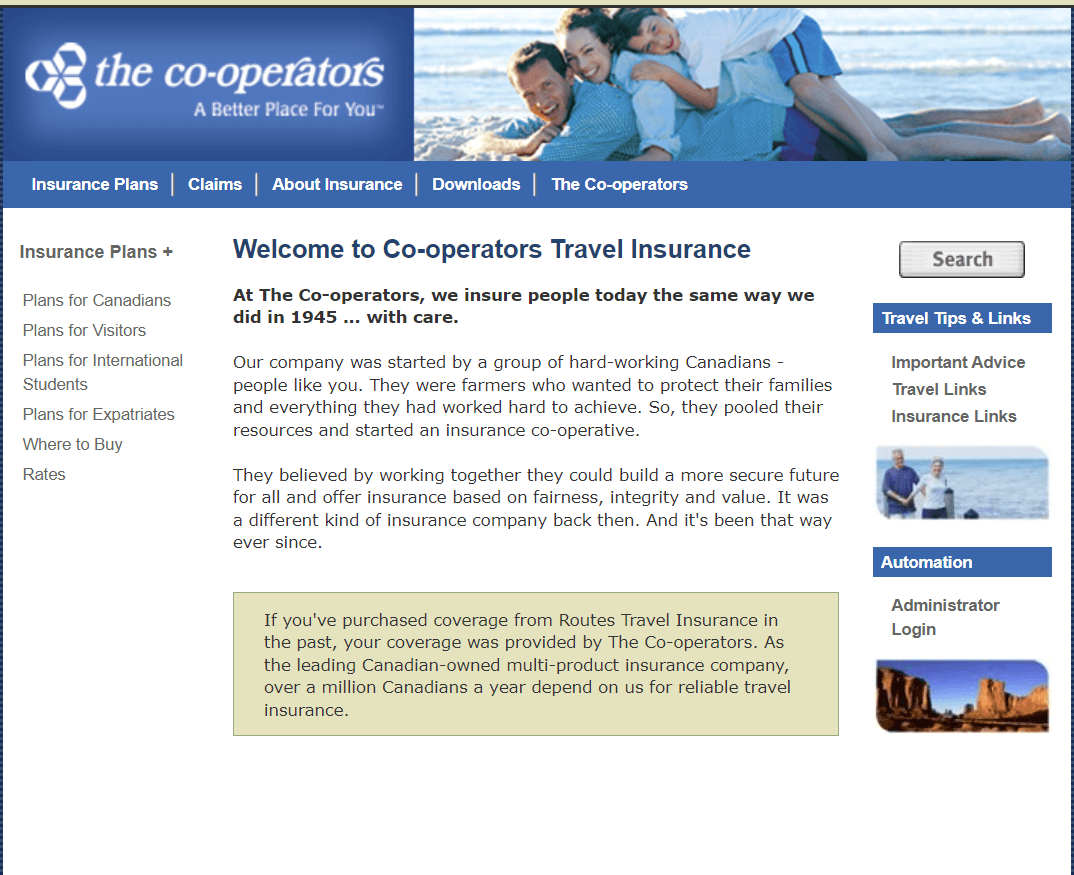 Travel Insurance Platform - Comprehensive travel insurance web portal for domestic and international policies. Built with PHP, MySQL, JavaScript